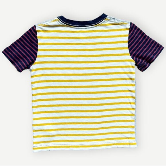 Baby Gap Toddler Boys Short Sleeve Crewneck Cotton Colorblock T-Shirt. 2. 2T. - Picture 2 of 5